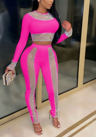 2021 Styles Women Fashion INS Styles Fashion Autumn Sequins Two Piece Set