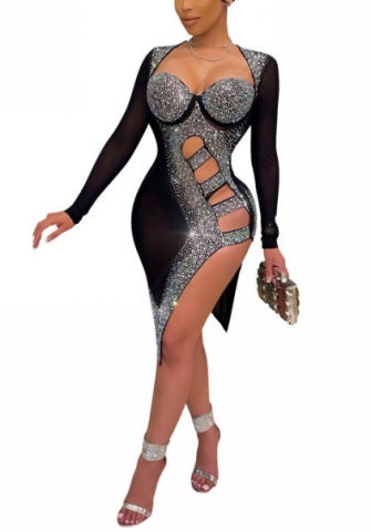 2021 Styles Women Fashion INS Styles Fashion Autumn Sequins Dress