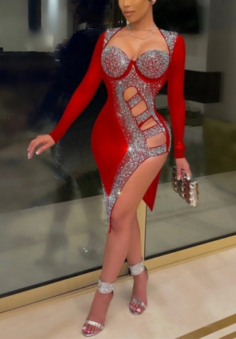 2021 Styles Women Fashion INS Styles Fashion Autumn Sequins Dress