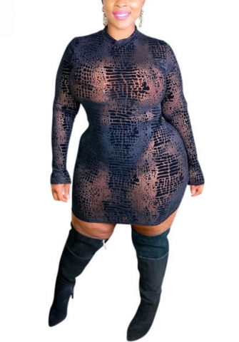 Plus Size 2021 Styles Women Fashion INS Styles Fashion Autumn Sequins Dress