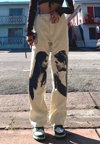 (Pre-Szle)2021 Styles Women Fashion INS Styles Fashion Autumn Long Pants