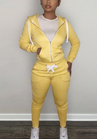 (Pre-Szle)2021 Styles Women Fashion INS Styles Fashion Autumn Hoodie Two Piece Set