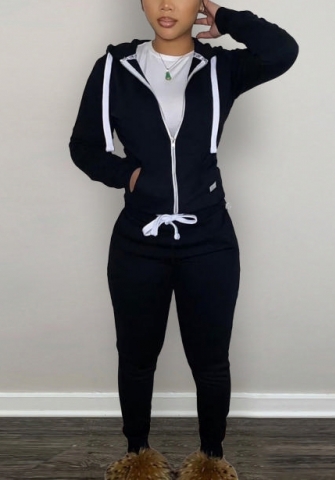 (Pre-Szle)2021 Styles Women Fashion INS Styles Fashion Autumn Hoodie Two Piece Set