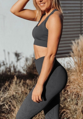 (Top Quality)2021 Styles Women Fashion INS Styles Fashion Autumn Summer Yoga Tracksuit Suit