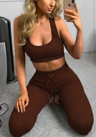 (Top Quality)2021 Styles Women Fashion INS Styles Fashion Autumn Summer Yoga Tracksuit Suit