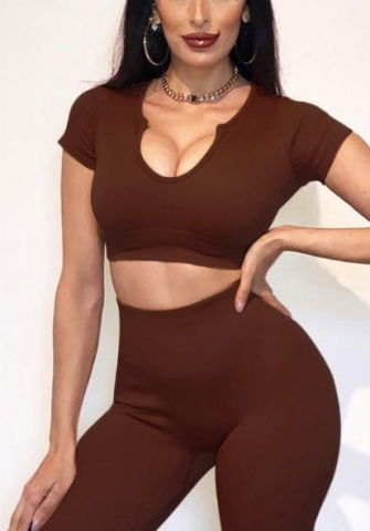 (Top Quality)2021 Styles Women Fashion INS Styles Fashion Autumn Summer Yoga Tracksuit Suit