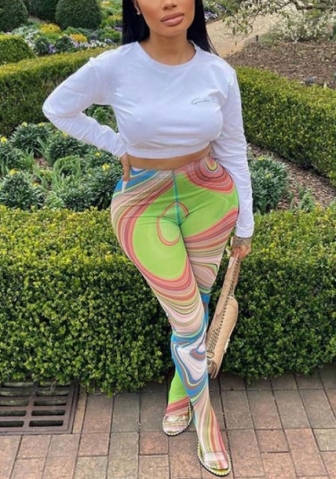 (Only Long Pants)2021 Styles Women Fashion INS Styles Fashion Summer Long Pants