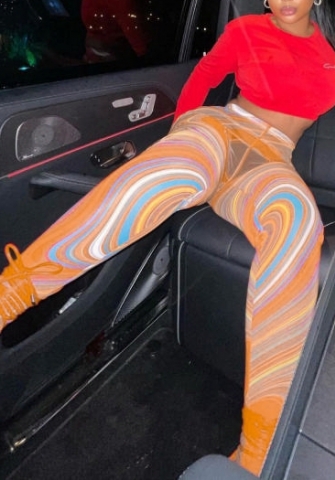 (Only Long Pants)2021 Styles Women Fashion INS Styles Fashion Summer Long Pants