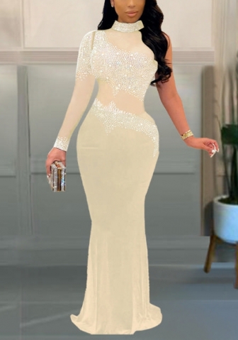 2021 Styles Women Fashion INS Styles Fashion Autumn Sequins Maxi Dress