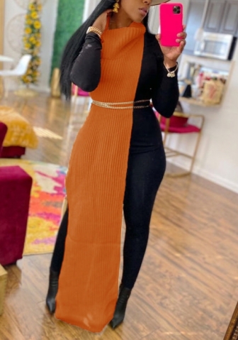 2021 Styles Women Fashion INS Styles Fashion Autumn Sequins Maxi Dress