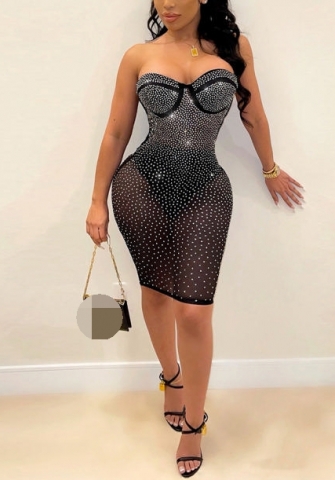 2021 Styles Women Fashion INS Styles Fashion Sequins Mini Dress