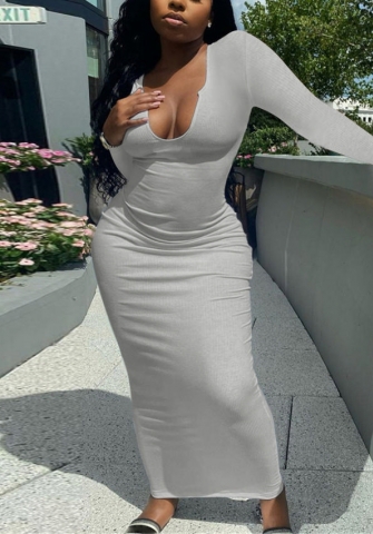 2021 Styles Women Fashion INS Styles Fashion Autumn Maxi Dress