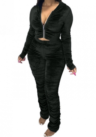 2021 Styles Women Fashion INS Styles Fashion Autumn Ruffle Two Pieces Set