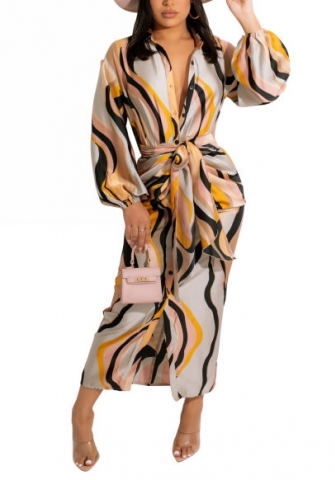 2021 Styles Women Fashion INS Styles Fashion Autumn Maxi Dress