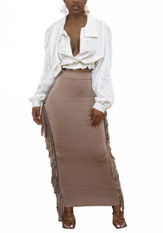 (Only Bottom)2021 Styles Women Fashion INS Styles Fashion Autumn Skirts