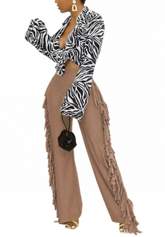 (Only Long Pants)2021 Styles Women Fashion INS Styles Fashion Autumn Long Pants