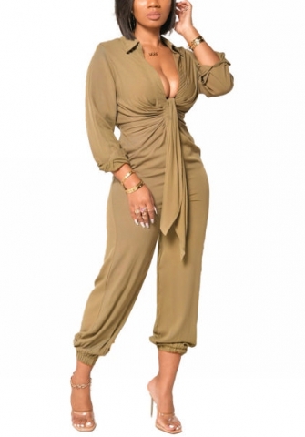 (Plus Size)2021 Styles Women Fashion INS Styles Fashion Autumn Jumpsuit