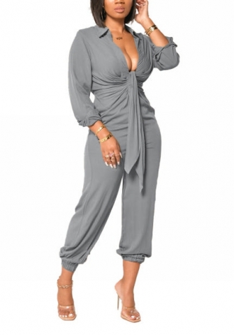 (Plus Size)2021 Styles Women Fashion INS Styles Fashion Autumn Jumpsuit