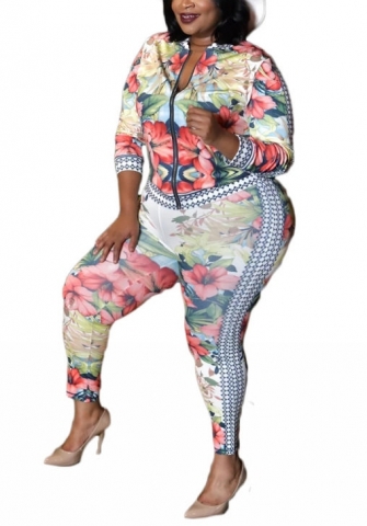 (Plus Size)2021 Styles Women Fashion INS Styles Fashion Autumn Two Pieces Set