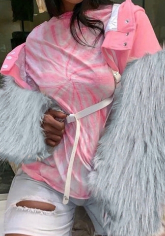 (Only Coat)(Pink)2021 Styles Women Fashion INS Styles Fashion Coats