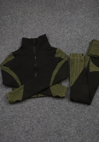 (Real Image)2021 Styles Women Fashion Fall & Winter INS Styles Fashion Two Pieces Set Yoga Tracksuit Suit