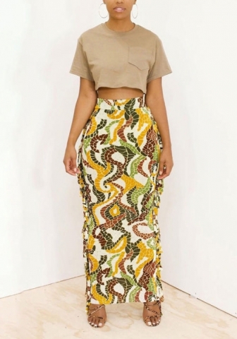 (Only Bottom)(Real Image)2021 Styles Women Fashion Fall & Winter INS Styles Fashion Skirts