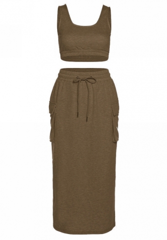 (Real Image)2021 Styles Women Fashion Fall & Winter INS Styles Two Pieces Set Dress