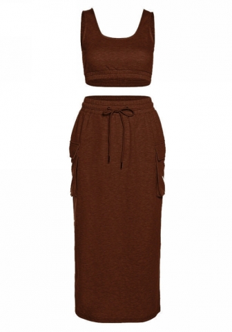 (Real Image)2021 Styles Women Fashion Fall & Winter INS Styles Two Pieces Set Dress