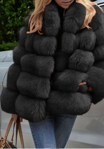 (Real Image)2021 Styles Women Fashion Fall & Winter INS Styles  Fur Coat
