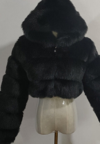 (Real Image)2021 Styles Women Fashion Fall & Winter INS Styles Black Coats