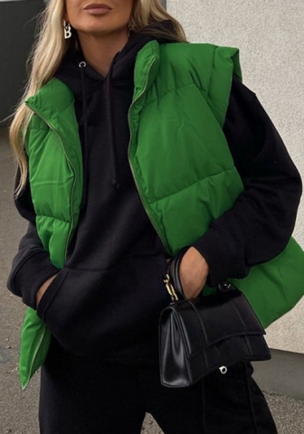 (Real Image)2021 Styles Women Fashion Fall & Winter INS Styles Sleeveless Coat