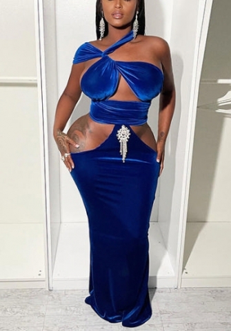 (Real Image)2021 Styles Women Fashion Fall & Winter INS Styles Maxi Dress