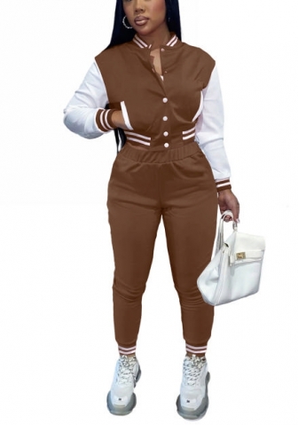 2021 Styles Women Fashion Fall & Winter INS Styles Long Sleeve Two Piece Set