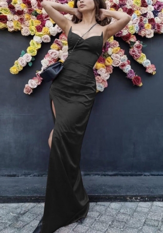 (Real Image)2021 Styles Women Fashion Fall & Winter INS Styles Maxi Dress