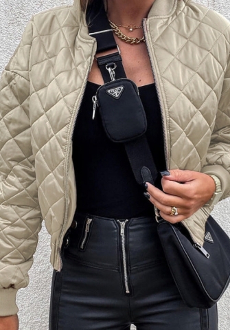 2021 Styles Women Fashion Fall & Winter INS Styles Front Zipper Coat