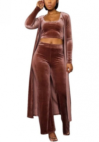 (Real Image)2021 Styles Women Fashion Fall & Winter INS Styles 3 Piece Set