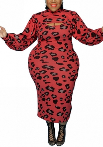 (Plus Size)2022 Styles Women Fashion Spring INS Styles Pring Long Sleeve Maxi Dress