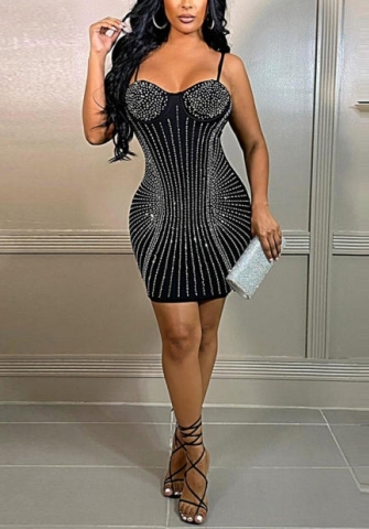 (Real Image)2022 Styles Women Fashion Spring INS Styles Sequin Mini Dress