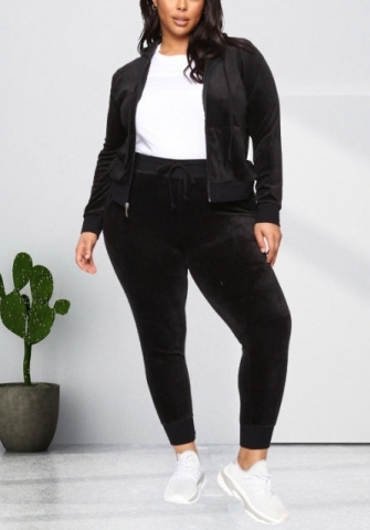 (Plus Size)(Real Image)2022 Styles Women Fashion Spring INS Styles Two Piece Suit