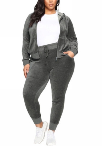 (Plus Size)(Real Image)2022 Styles Women Fashion Spring INS Styles Two Piece Suit