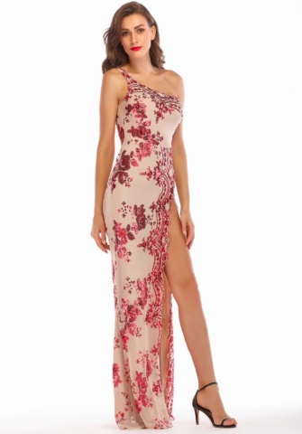 (Real Image)2022 Styles Women Fashion Spring INS Styles Sequin Maxi Dress