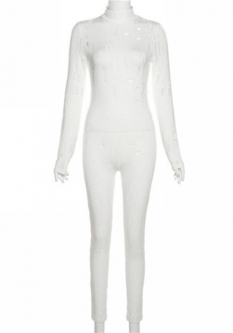 (Real Image)2022 Styles Women Fashion Spring INS Styles Hollow Two Piece Suit