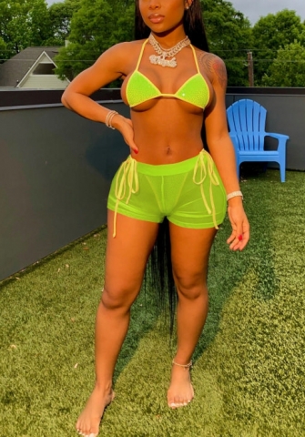 (Real Image)2022 Styles Women Fashion Summer INS Styles Three Pieces Set