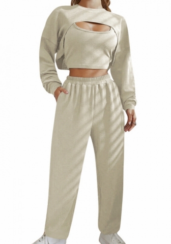 (Real Image)2022 Styles Women Fashion Spring INS Styles  Plaid Three Pieces Suit