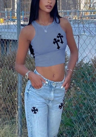 (Only Tops)(Real Image)2022 Styles Women Fashion Spring INS Styles Tank Tops