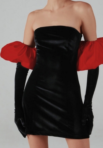 2022 Styles Women Fashion Spring INS Styles Long Sleeve Mini Dress