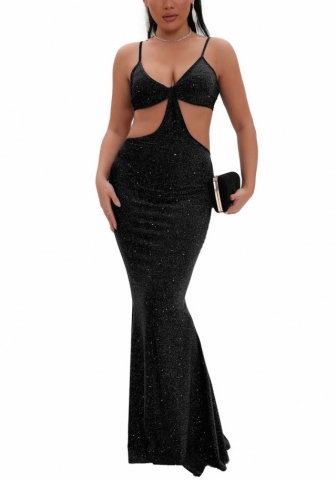 (Real Image)2022 Styles Women Fashion Spring INS Styles Sequins Maxi Dress