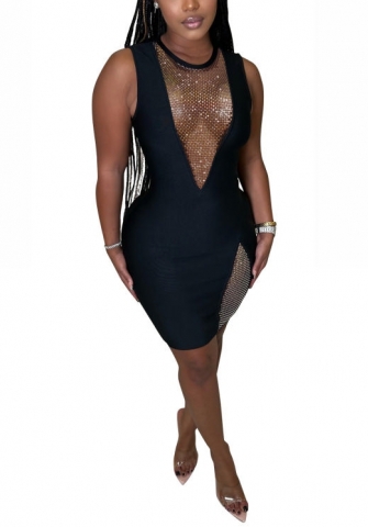 (Real Image)2022 Styles Women Fashion Spring INS Styles Sequins Mini Dress