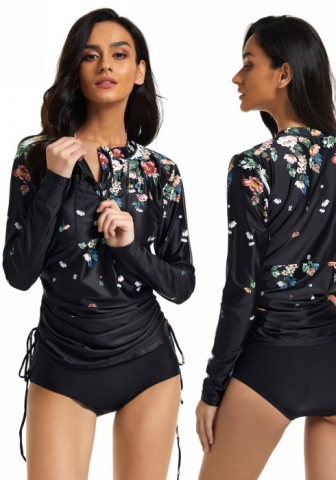 (Real Image)2022 Styles Women Fashion Summer INS Styles Surfing Wetsuit Sun-proof Swimwear