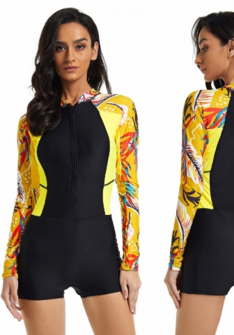 (Real Image)2022 Styles Women Fashion Summer INS Styles Surfing Wetsuit Sun-proof Swimwear